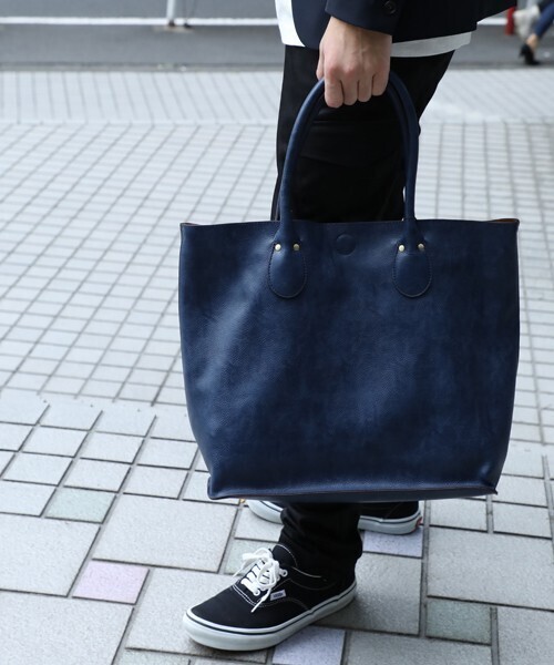 Otias シュリンクレザートートバッグ