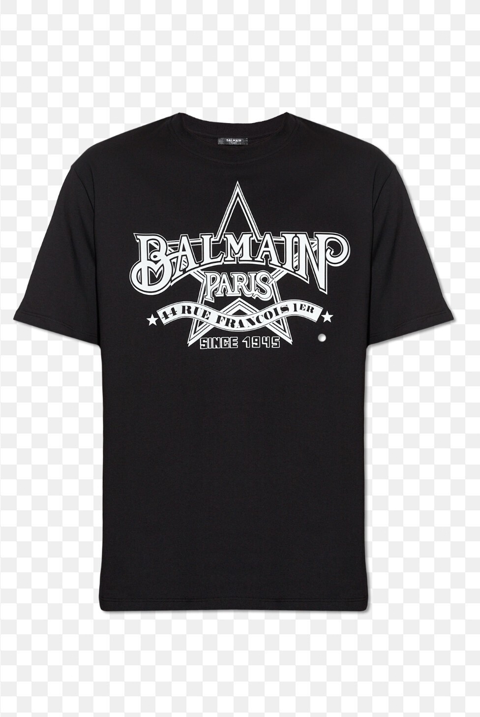 BALMAIN logo print Tshirt