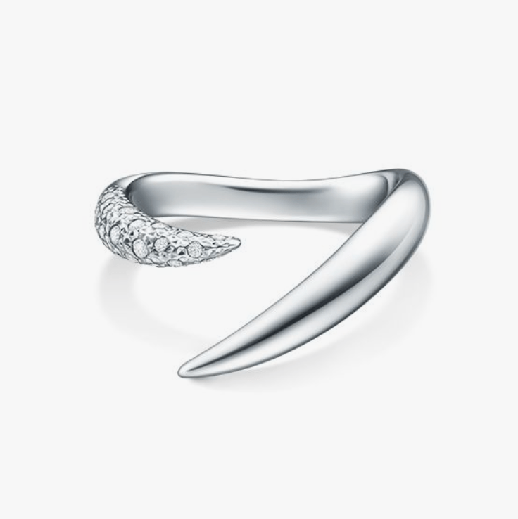 TASAKI デインジャー ホーン プラス ダイヤモンド パヴェ リング