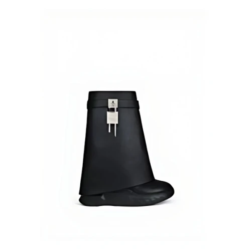 GIVENCHY シャークロック バイカー アンクルブーツ グレインレザー