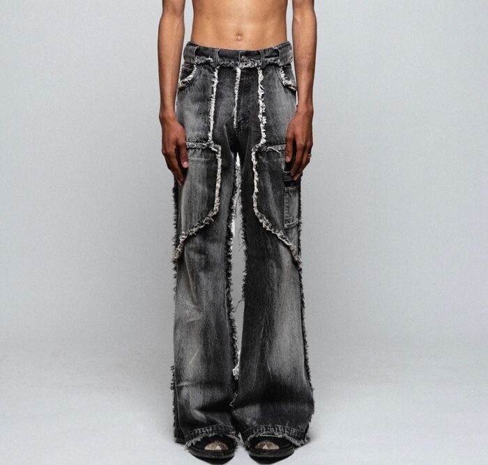 NO/FAITH STUDIOS FLARED DENIM