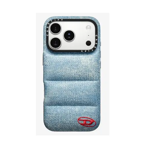 CASETiFY Blue Denim Puffer Phone Case