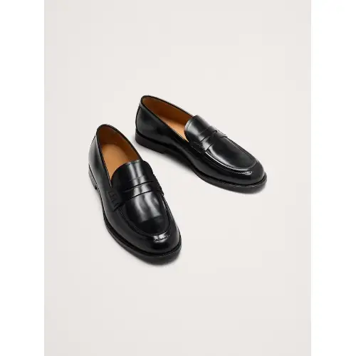 BANANA REPUBLIC レザー ペニーローファー