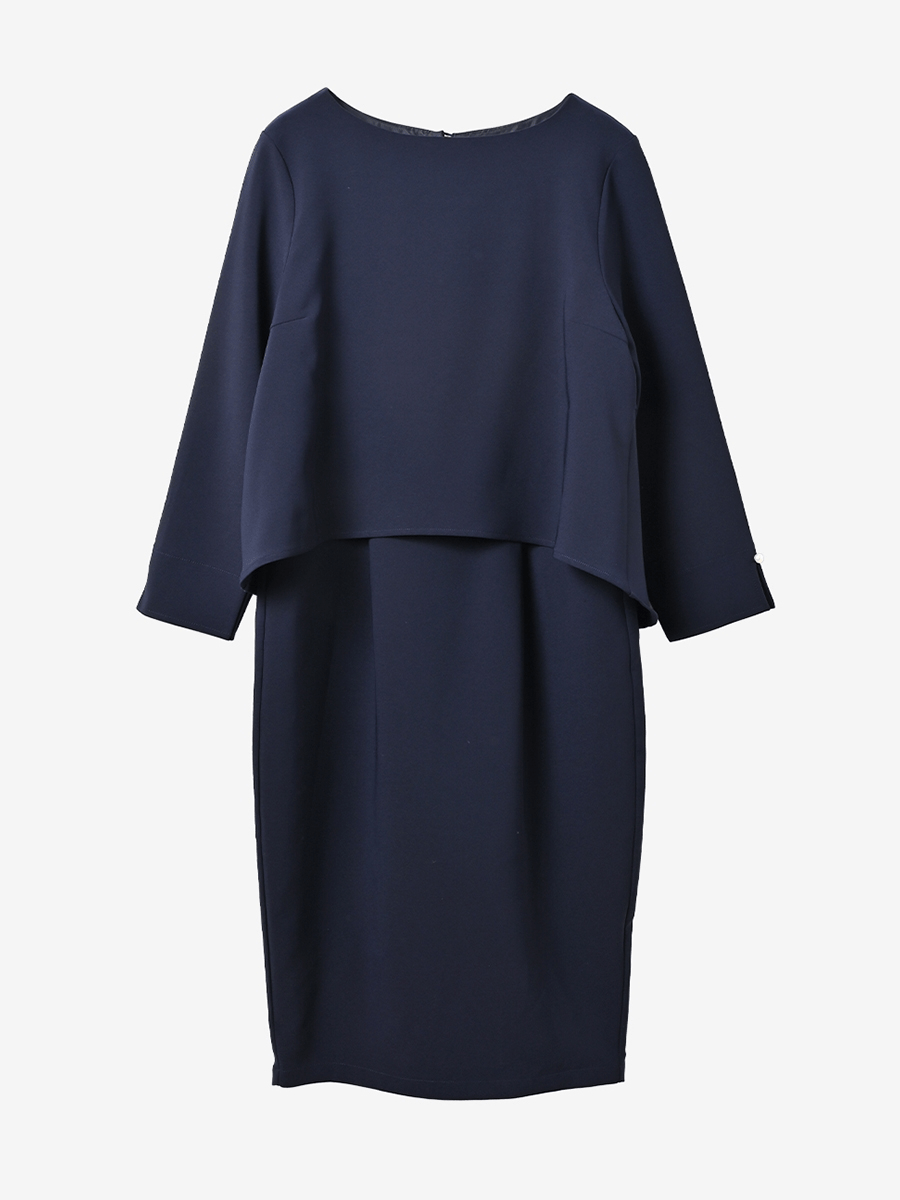 maison de Dolce. セパレート風ワンピース【navy】Mサイズ