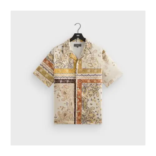 KITH Kith Panelled Bandana Thompson Camp Collar Shirt