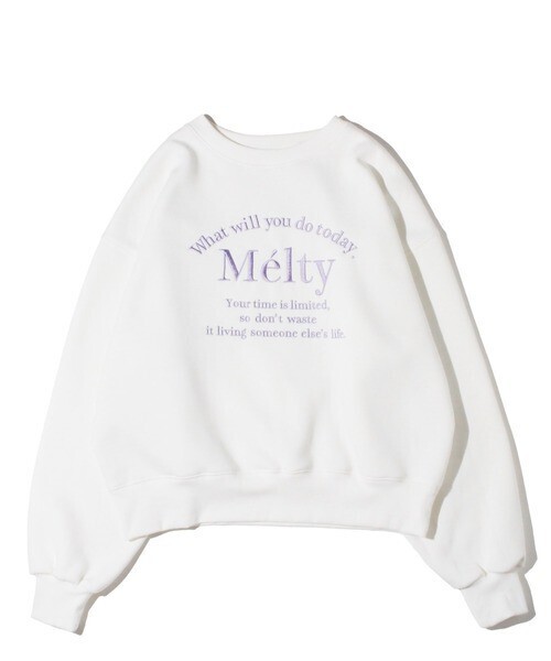 one way Meltyロゴトレーナー