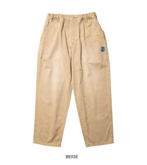 LIBERAIDERS GARMENT DYED UTILITY PANTS