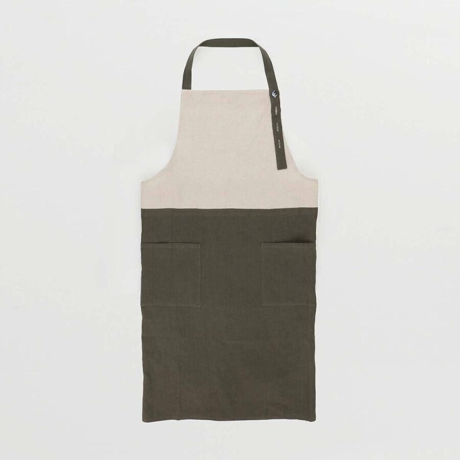 HOUSE WEAR STUDIO エプロン 首掛け前結び