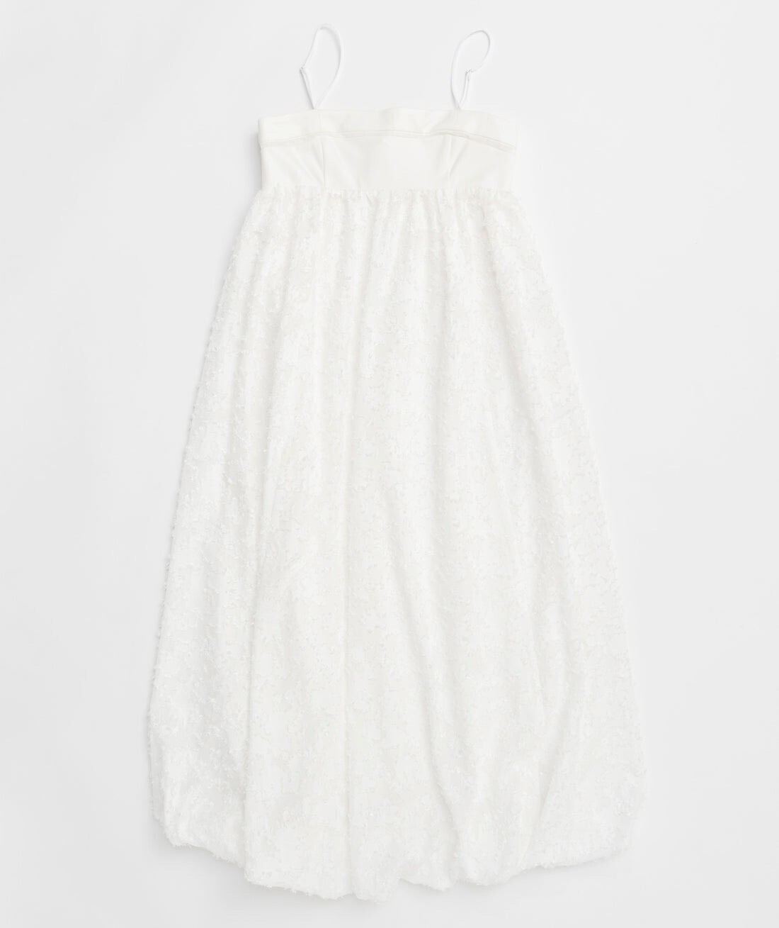 MAISON SPECIAL Docking Jacquard Balloon Dress
