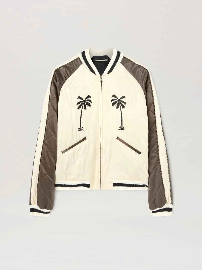 PALM ANGELS UPSIDEDOWN PALM SUKAJAN JACKET