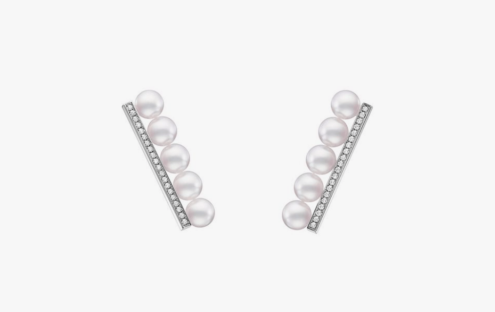 TASAKI バランス プラス ダイヤモンド パヴェ イヤリング