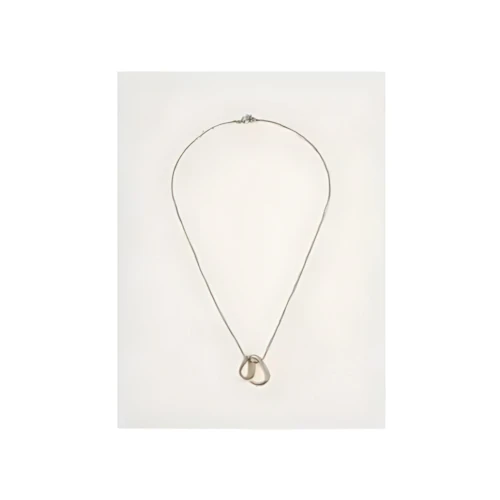 BANANA REPUBLIC Clio ミニ ペンダントネックレス Aureus + Argent