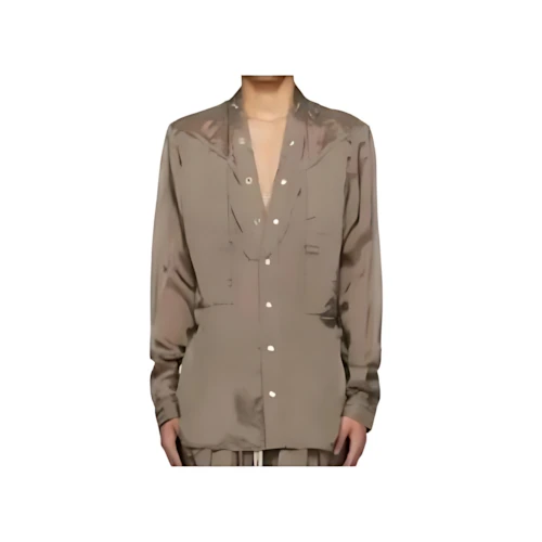 Rick Owens LARRY FOGPOCKET SHIRT