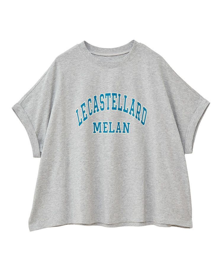 Green Parks 袖折り返しカレッジTシャツ