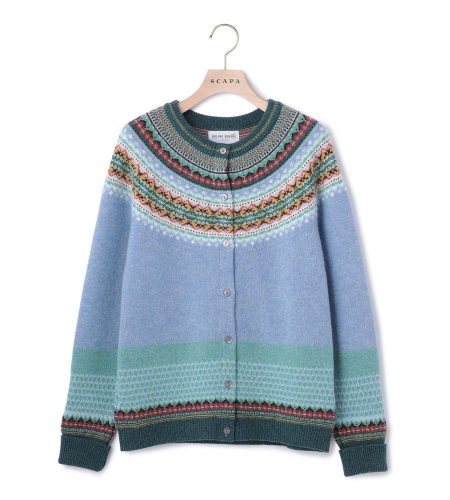 SCAPA Alpine Cardiganニットカーディガン