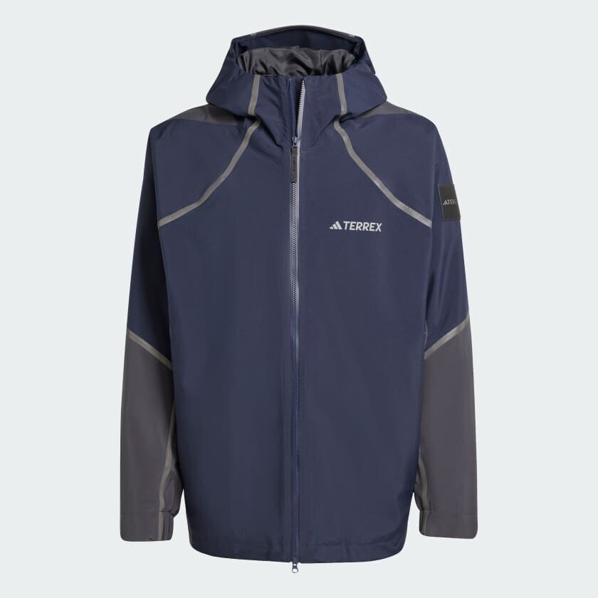 adidas ナショナル ジオグラフィック 防水クライマプルーフ レインジャケット\