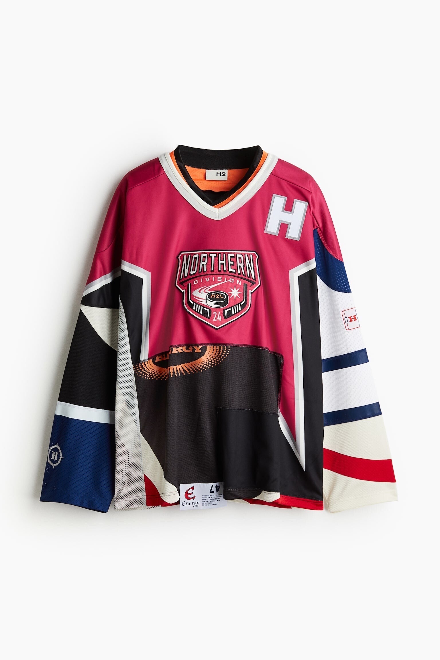 H&M 長袖ホッケートップス