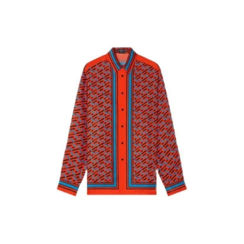 VERSACE LA GRECA SILK SHIRT