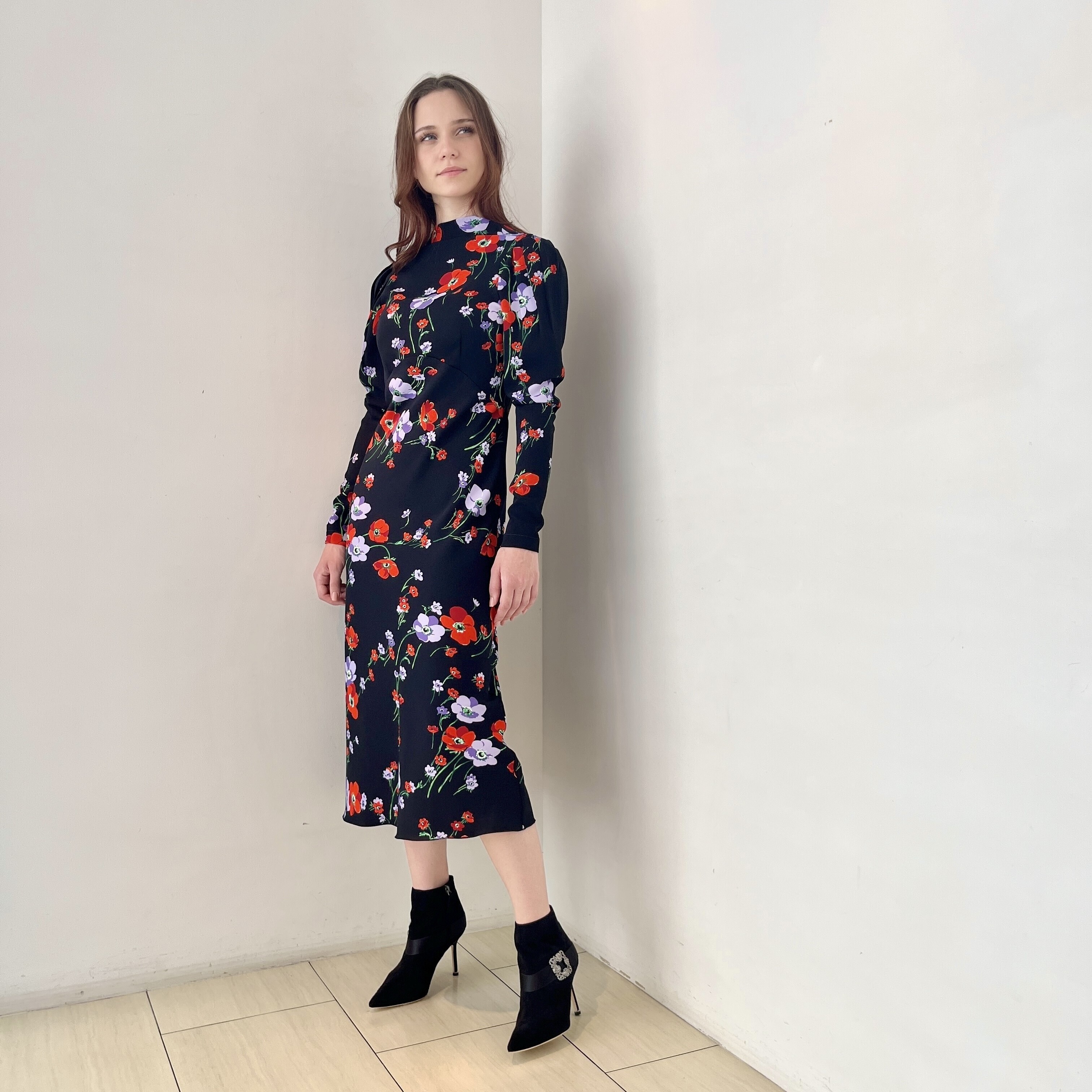 N°21 FLORAL PRINT DRESS