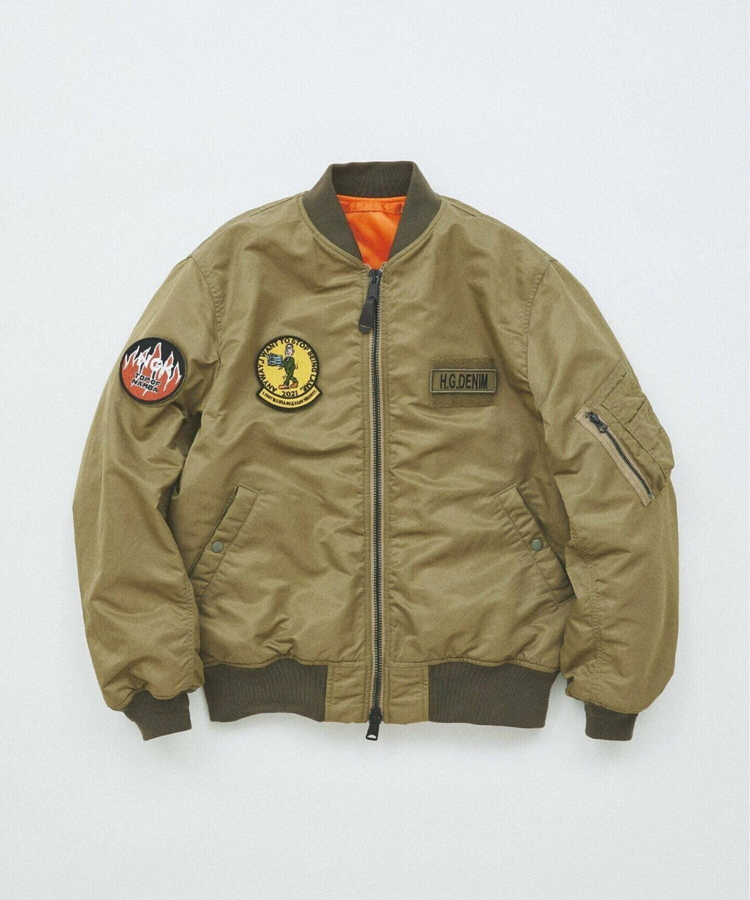 JOURNAL STANDARD 東野デニム * JOURNAL STANDARD / MA-1