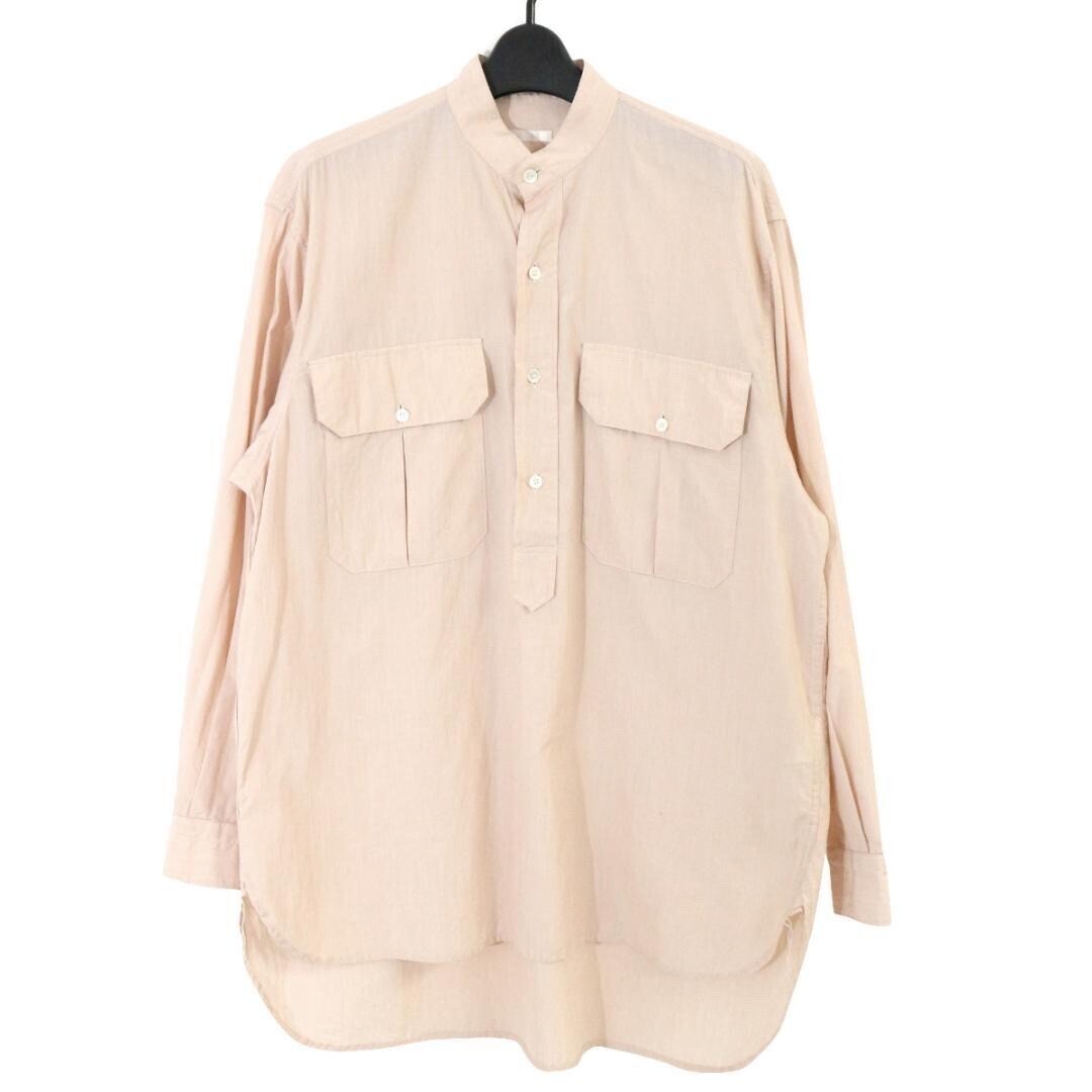 COMOLI プルオーバーカーゴシャツ
