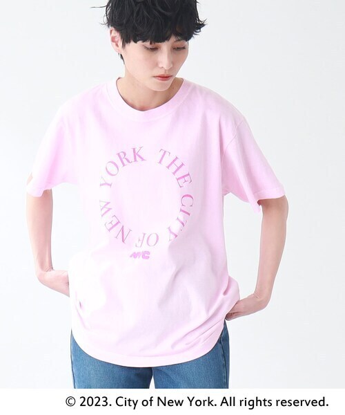 THE SHOP TK 【別注】NYC サークルロゴTシャツ