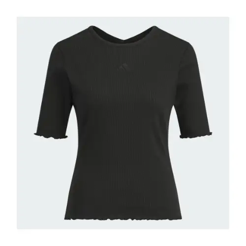 adidas LUXFLOW カジュアル リブTシャツ