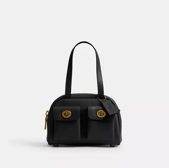 COACH ツイン ターンロック バッグ 20