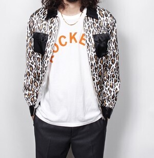 WACKO MARIA TWO-TONE LEOPARD 50’S JACKET