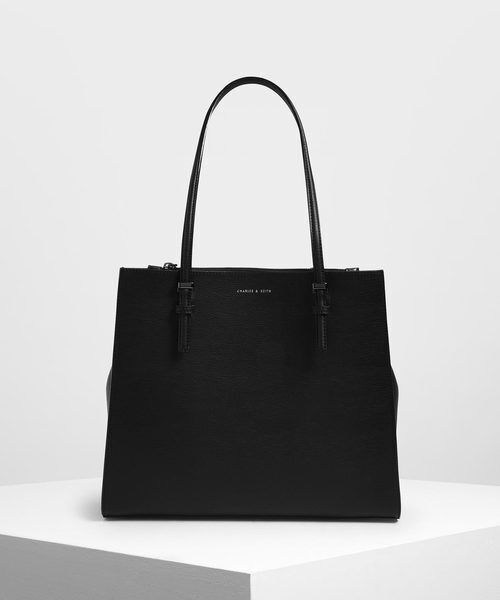 CHARLES & KEITH Double Handle Tote Bag