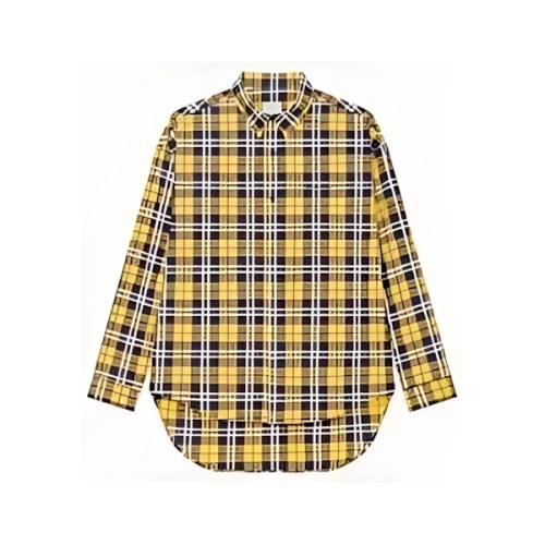 GIVENCHY オーバーサイズ アシンメトリーチェックシャツ