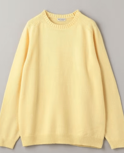 BEAUTY&YOUTH UNITED ARROWS スーパージーロン ウール クルーネック ニット
