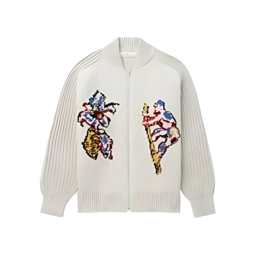 TOGA Intarsia knit cardigan
