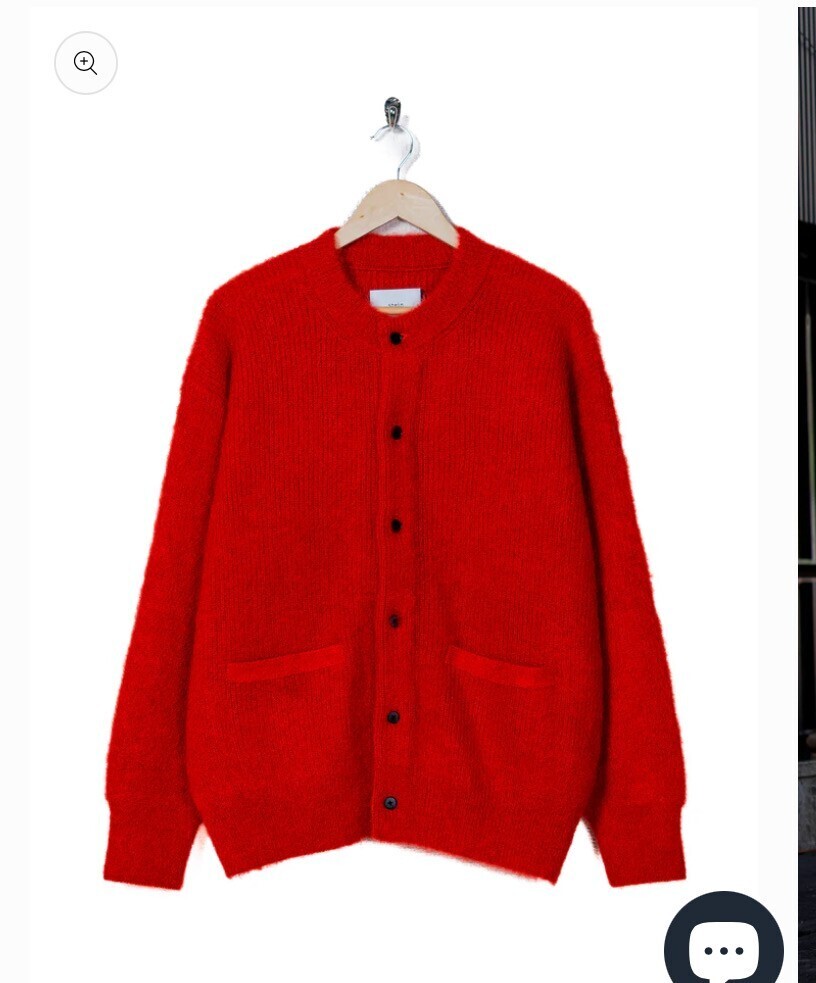 stein KID MOHAIR KNIT CARDIGAN