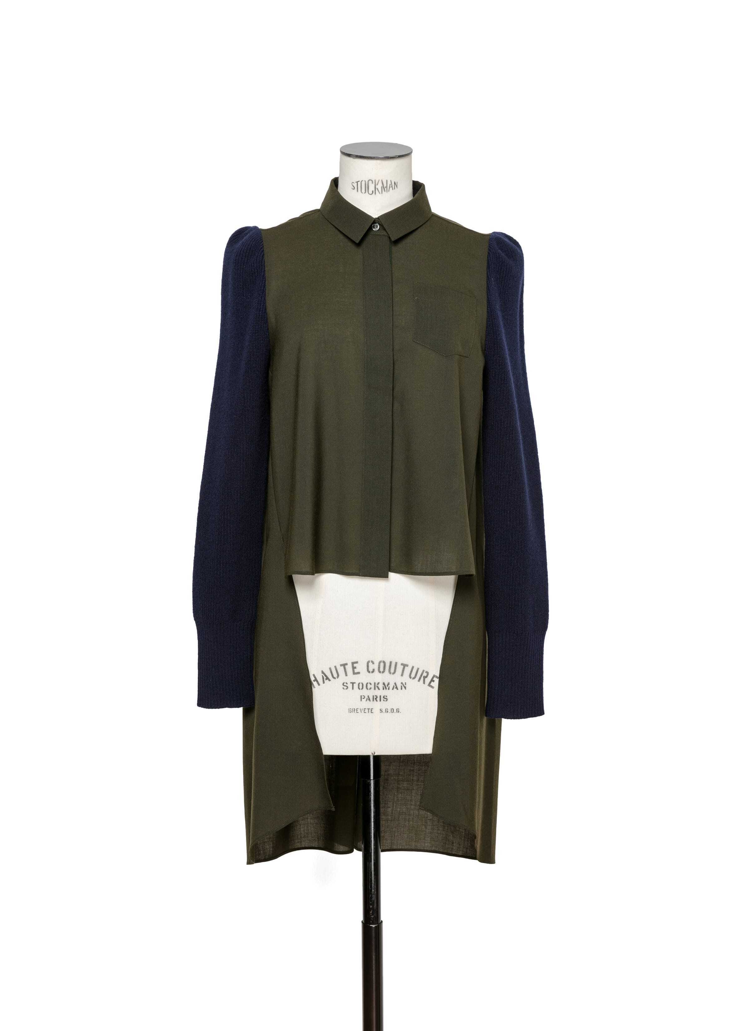 sacai Suiting Mix Shirt
