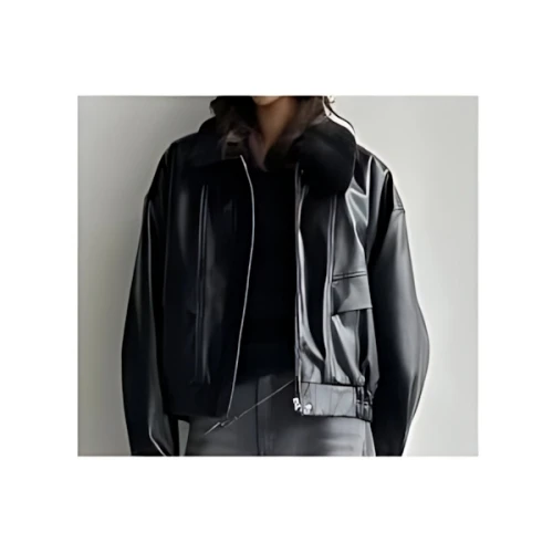 LOW CLASSIC LEATHER SHORT JACKET