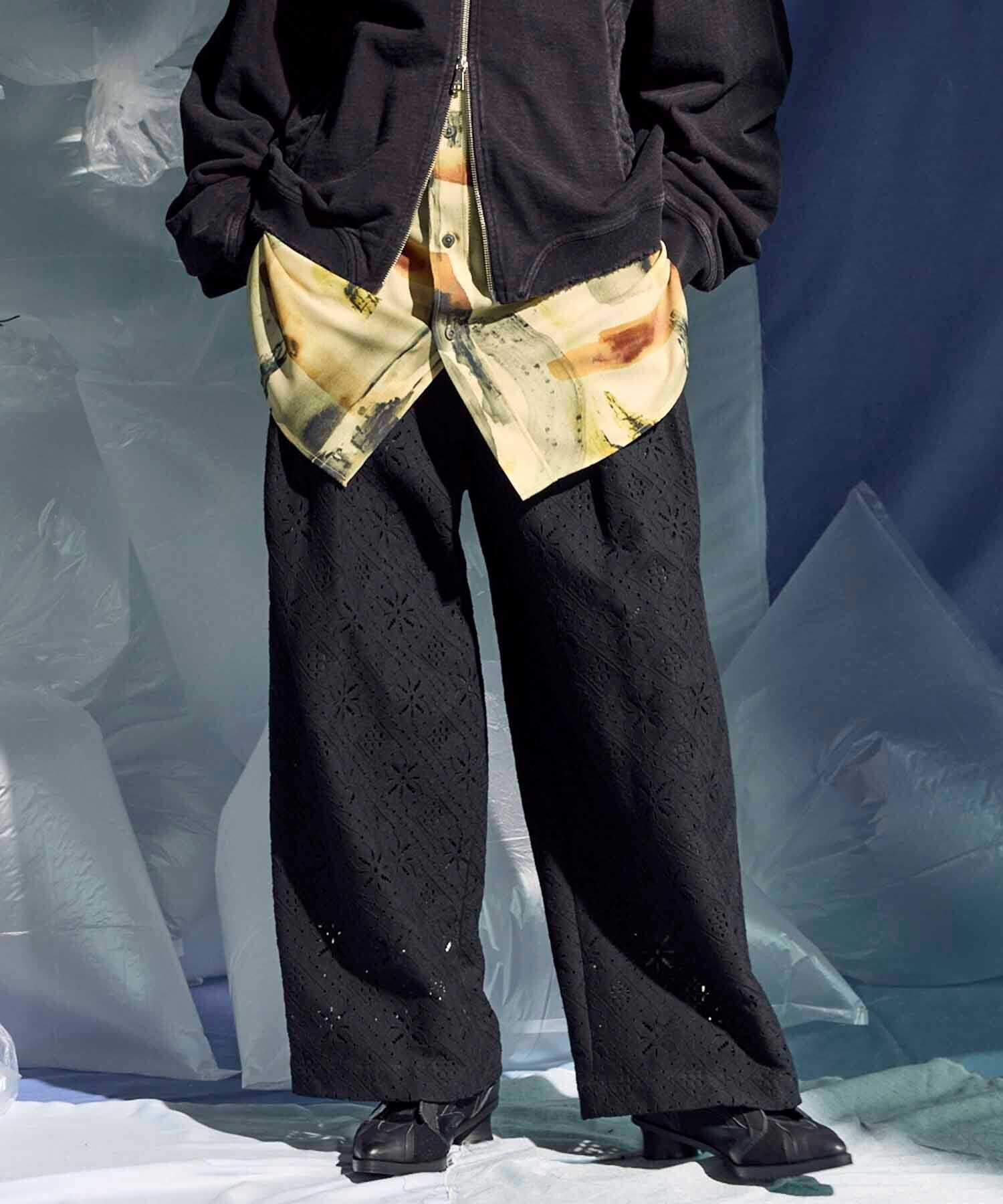MAISON SPECIAL 《UNISEX》【LIMITED EDITION】Prime-Wide Two-Tucks Pants