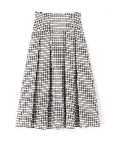 JILLSTUART フクレチェックシリーズスカート