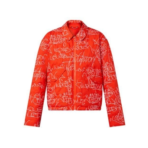 LOUIS VUITTON エンブロイダードデニムボンバー