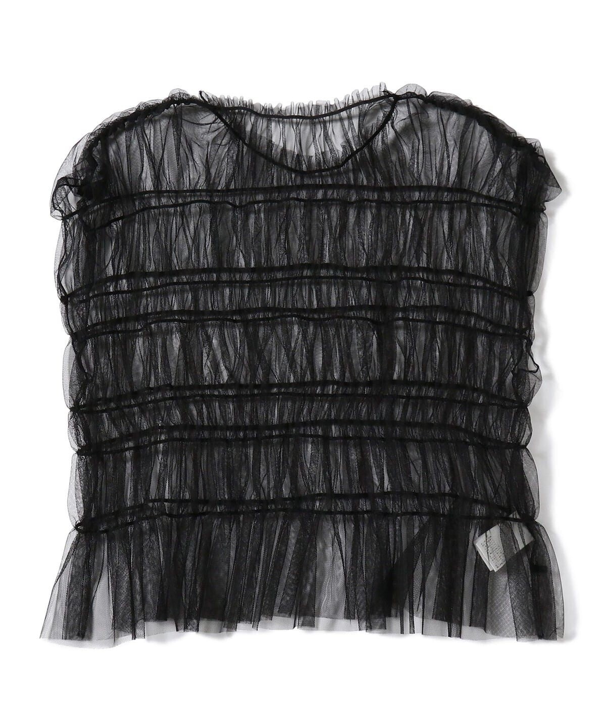 Ray BEAMS チュールシャーリングTシャツ