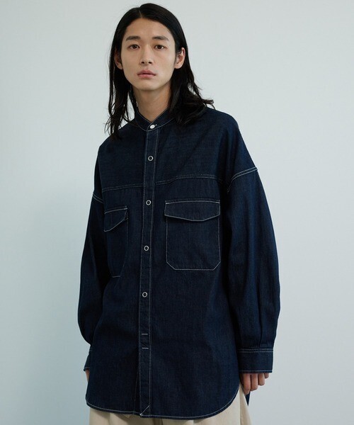 PUBLIC TOKYO SHIOTA 2WAY デニムビッグシャツ