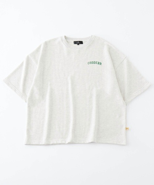CODDERR アーチロゴ刺繍 サマー裏毛スウェットセットアップ