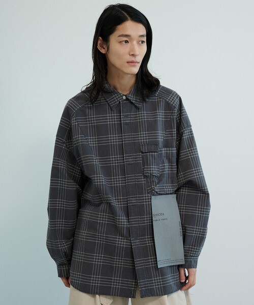 PUBLIC TOKYO SHIOTA ヘビーオックスビッグシャツ