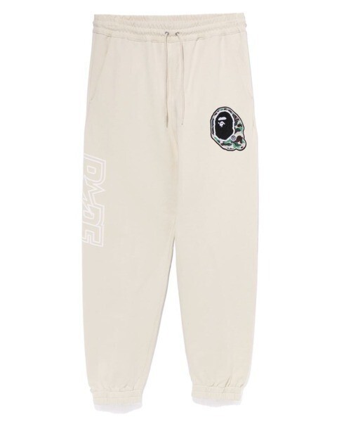 A BATHING APE MULTI MOTIF SWEAT PANTS M