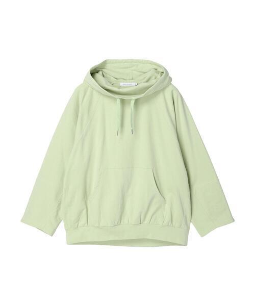 AMERICAN HOLIC ミニ裏毛ネックドロストプルオーバー