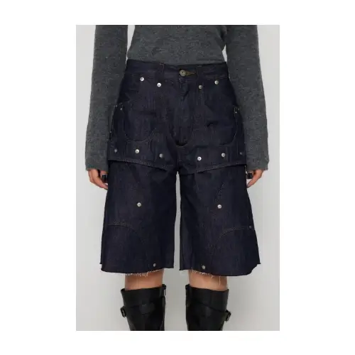 LAGUA GEM LAYERING HALF デニム