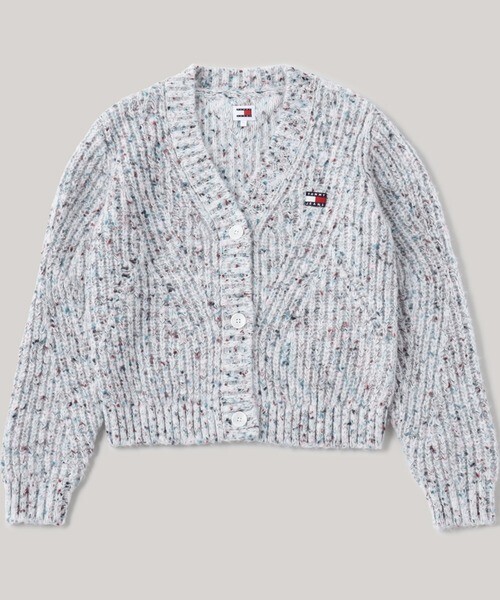 TOMMY JEANS マールドヤーンカーディガン
