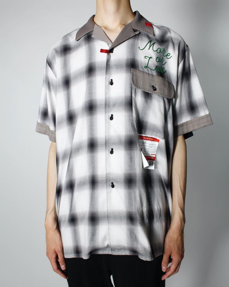 Maison MIHARA YASUHIRO Back-T Bowling Shirts