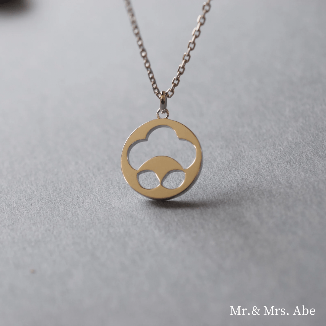 Mr. & Mrs. Abe MedaLia=Scent メダリアコインネックレス