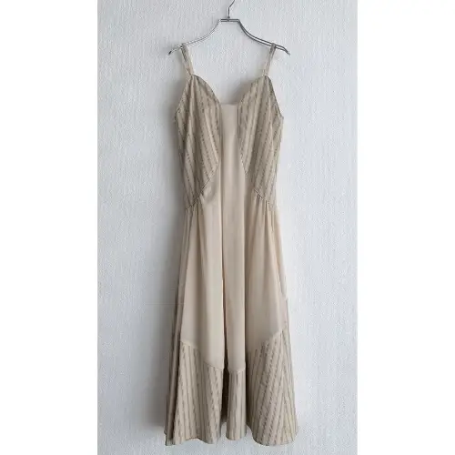 Fumiku striped camisole dress